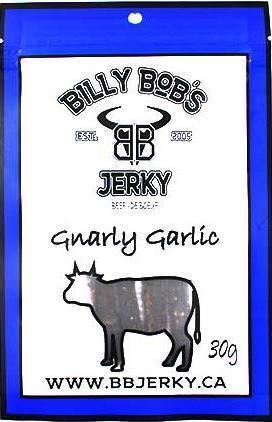 Billy Bob`s Jerky - 30g - Gnarly Garlic 1