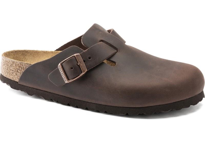 Boston Habana Oiled Leather Clogs - Narrow - oiled habana 1