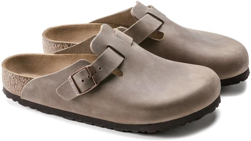 Boston Tobacco Oiled Leather Clogs - Narrow - tobacco 1