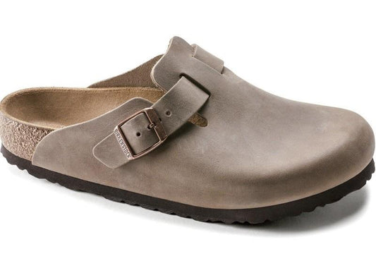 Boston Tobacco Oiled Leather Clogs - R - tobacco 1