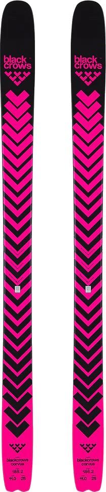 Corvus Skis - pink 1