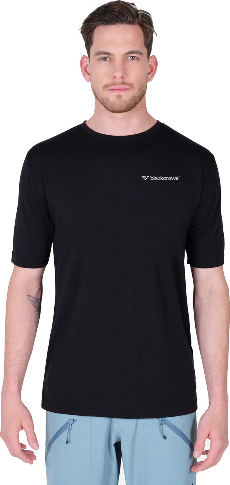 Merino Blend SS Tee - Mens - black 1