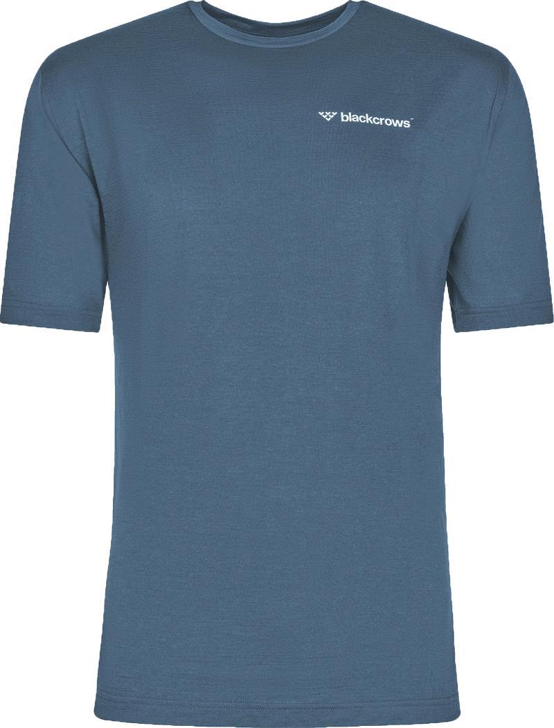 Merino Blend SS Tee - Mens - petrol blue 1