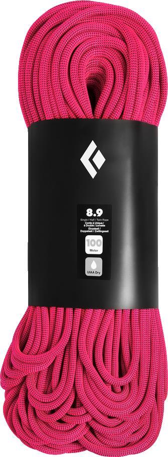 8.9 Rope - 60m - Dry - ultra pink 1