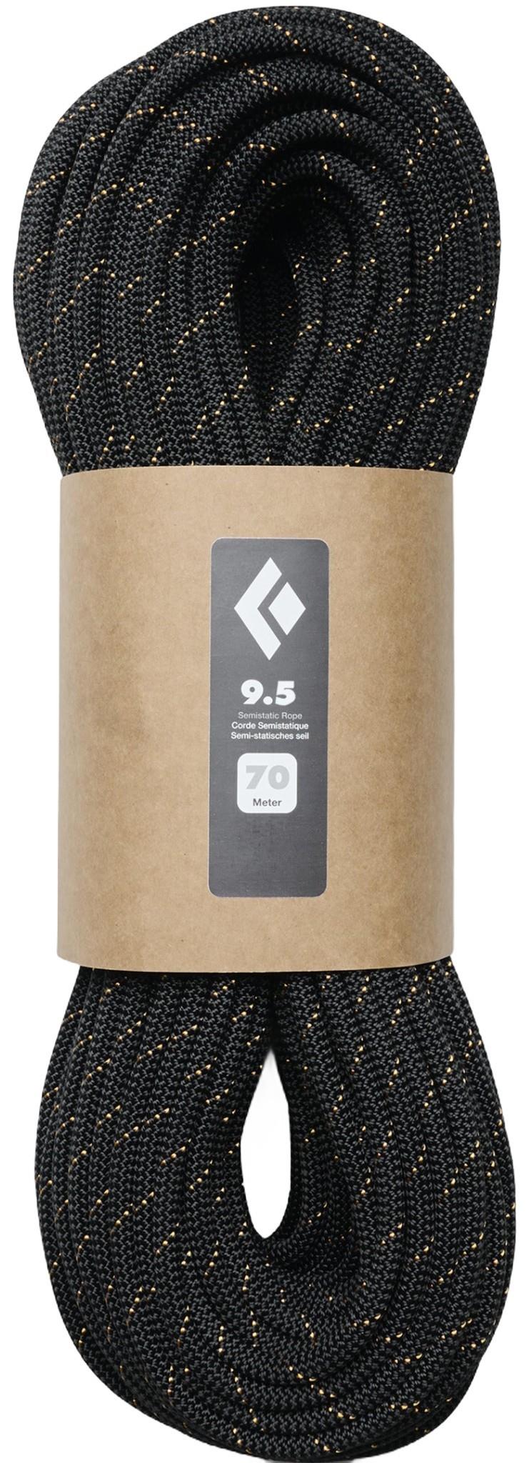 9.5 Rope - 70m - Static - black 1