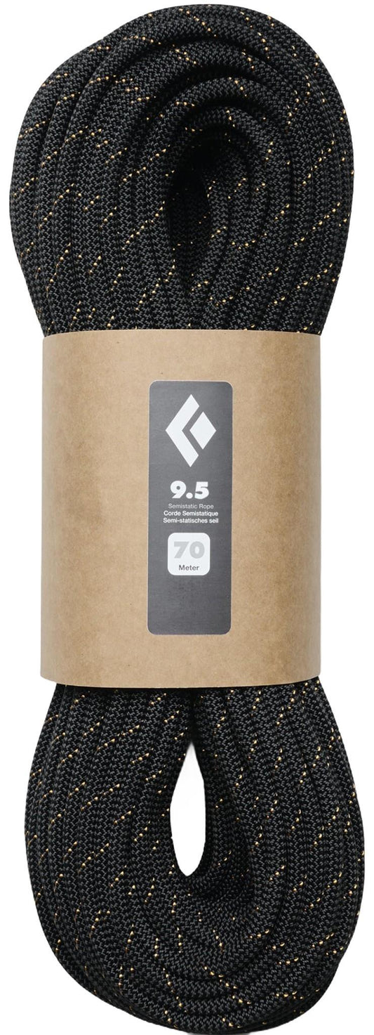 9.5 Rope - 70m - Static - black 1