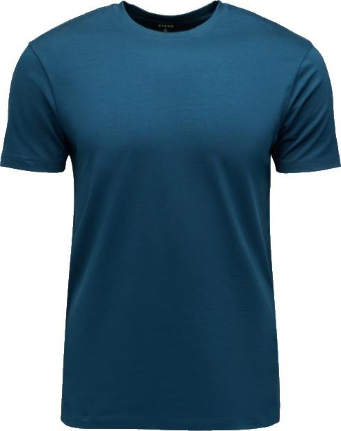 96/4 Organic Cotton/Elastane SS Tee - Mens - indigo 1
