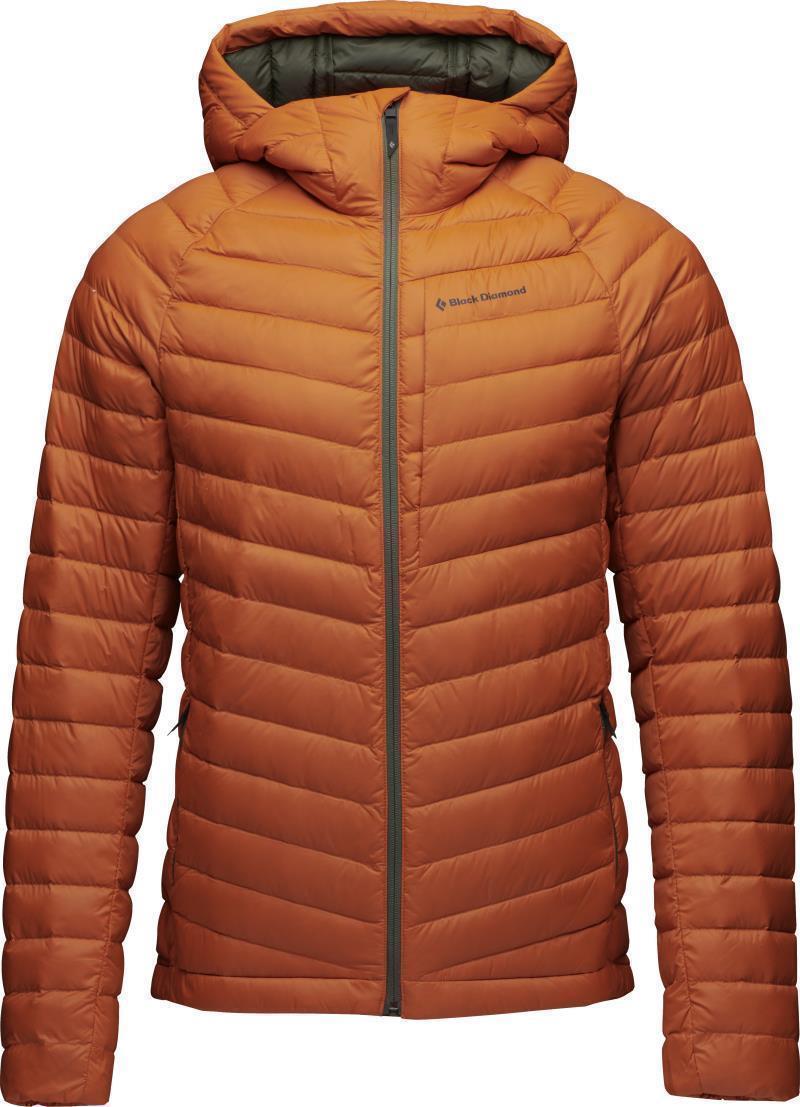 Access Down Hoody - Mens - Burnt Orange 1