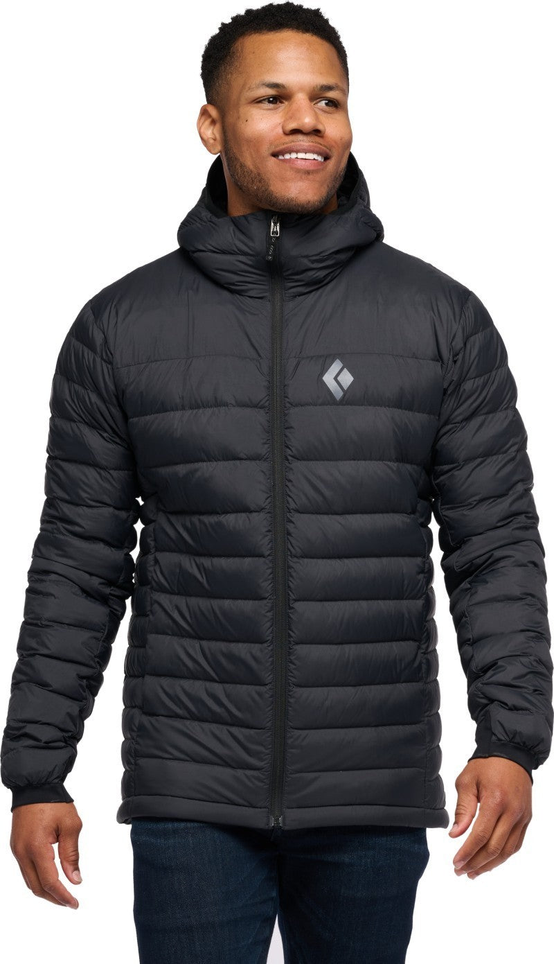 Access Down Hoody - Mens - black 1