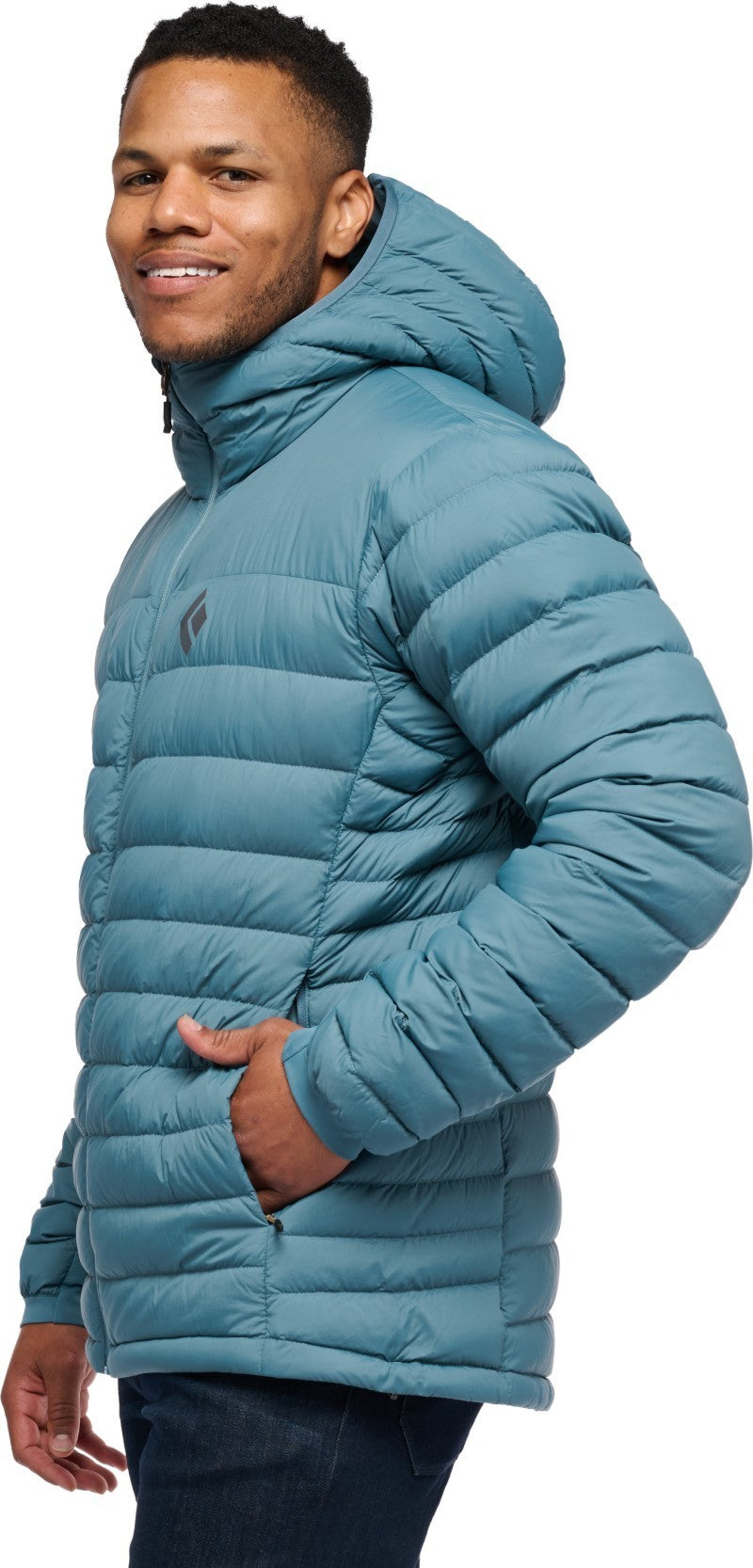 Access Down Hoody - Mens - creek blue 1