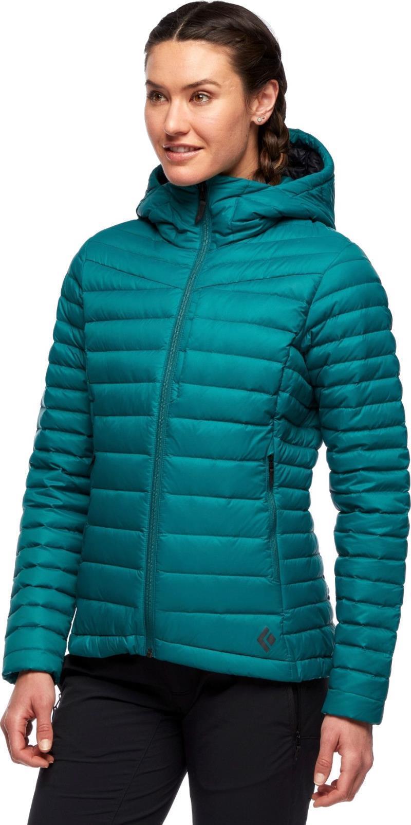 Access Down Hoody - Womens - Sea Pine 1