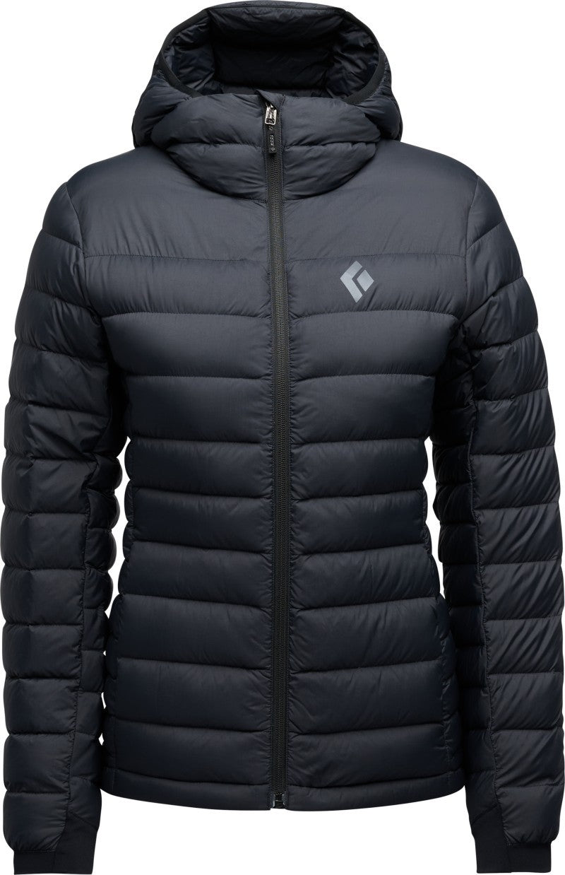 Access Down Hoody - Womens - black 1