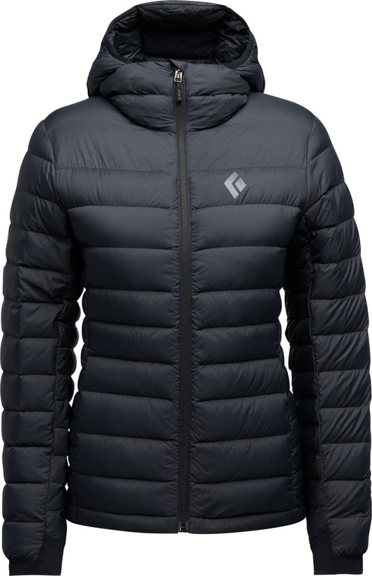 Access Down Hoody - Womens - black 1