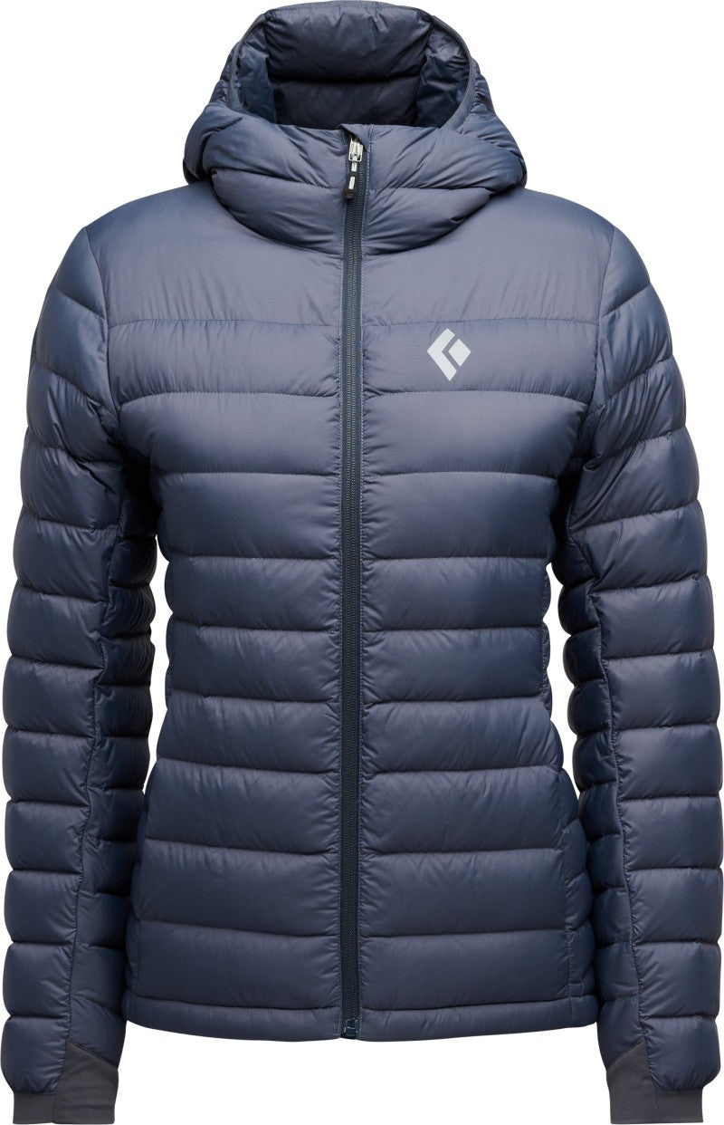 Access Down Hoody - Womens - charcoal 1