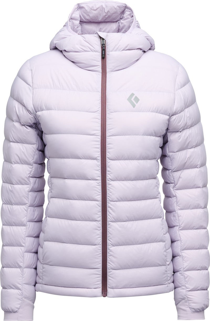 Access Down Hoody - Womens - soft lilac 1