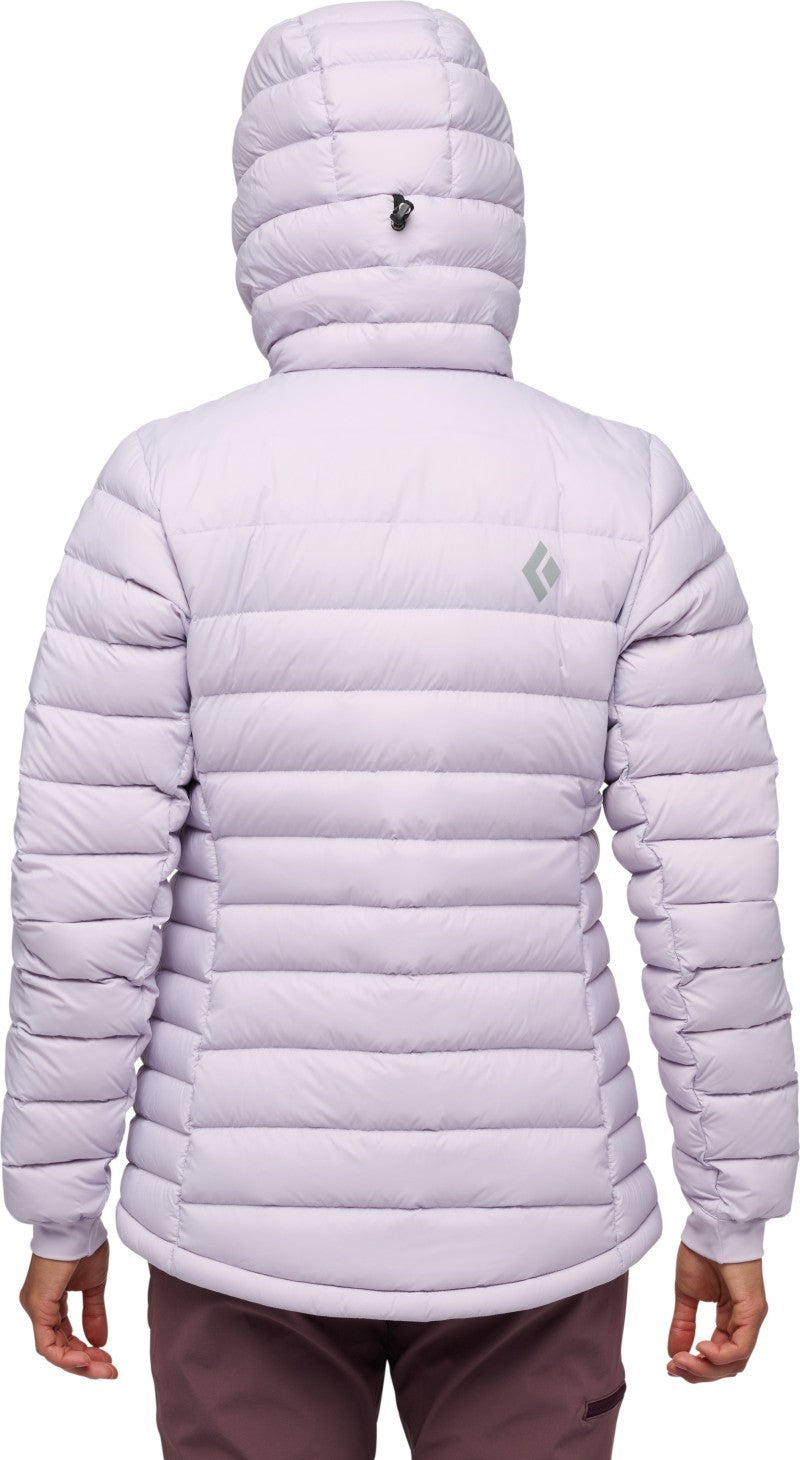Access Down Hoody - Womens - soft lilac 1