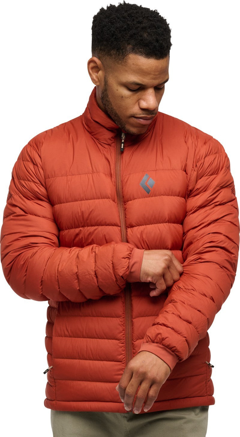 Access Down Jacket - Mens - burnt sienna 1
