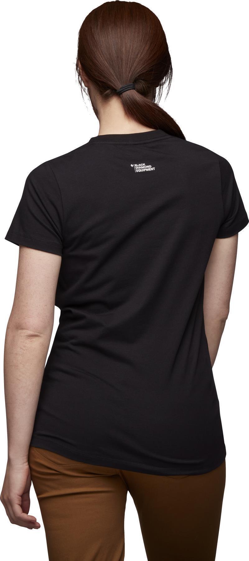 Aerial View SS Tee - Womens - black 1