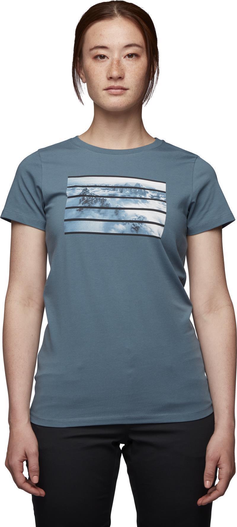 Aerial View SS Tee - Womens - storm blue 1