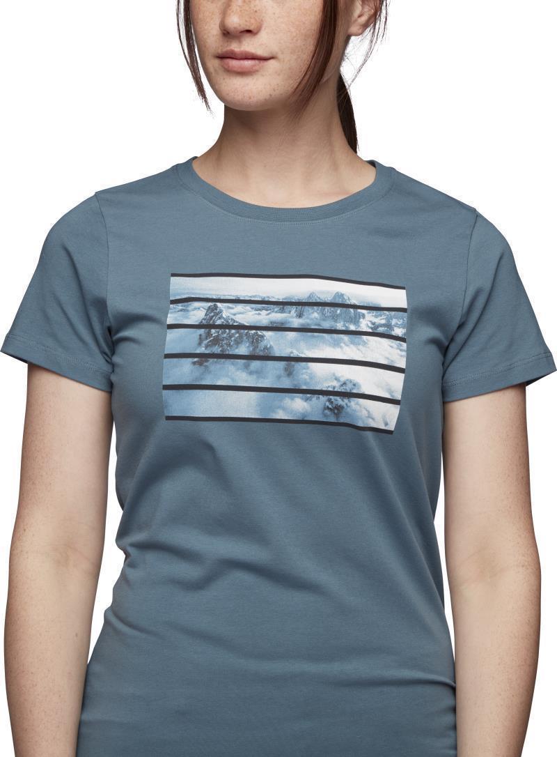 Aerial View SS Tee - Womens - storm blue 1