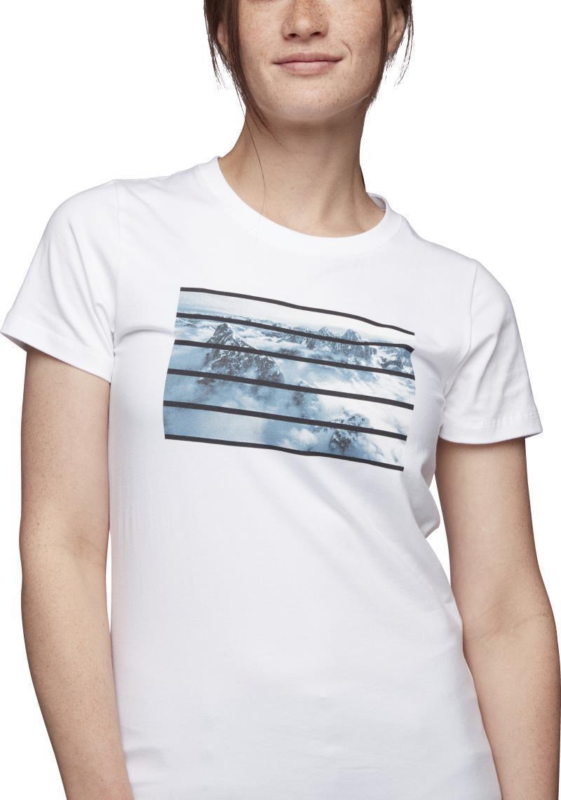 Aerial View SS Tee - Womens - white 1