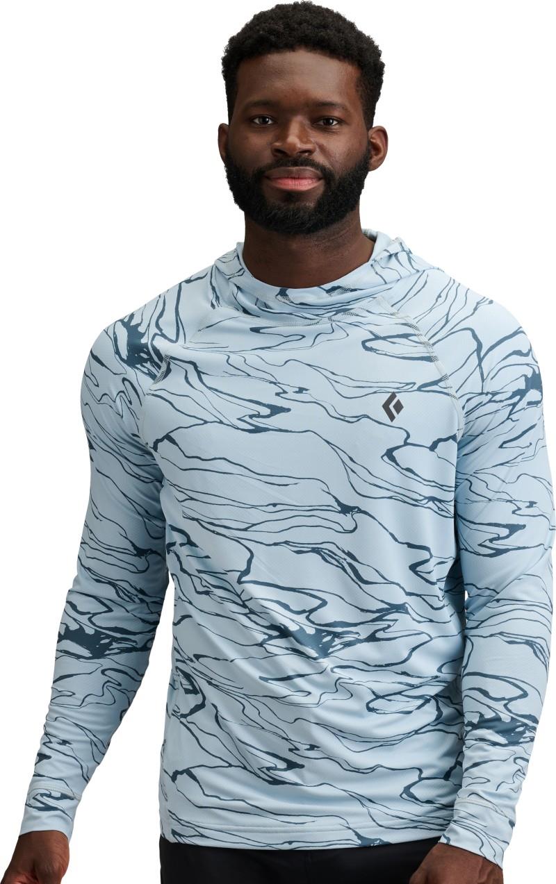 Alpenglow Hoody - Mens - relief / fog blue / midnight blue 1