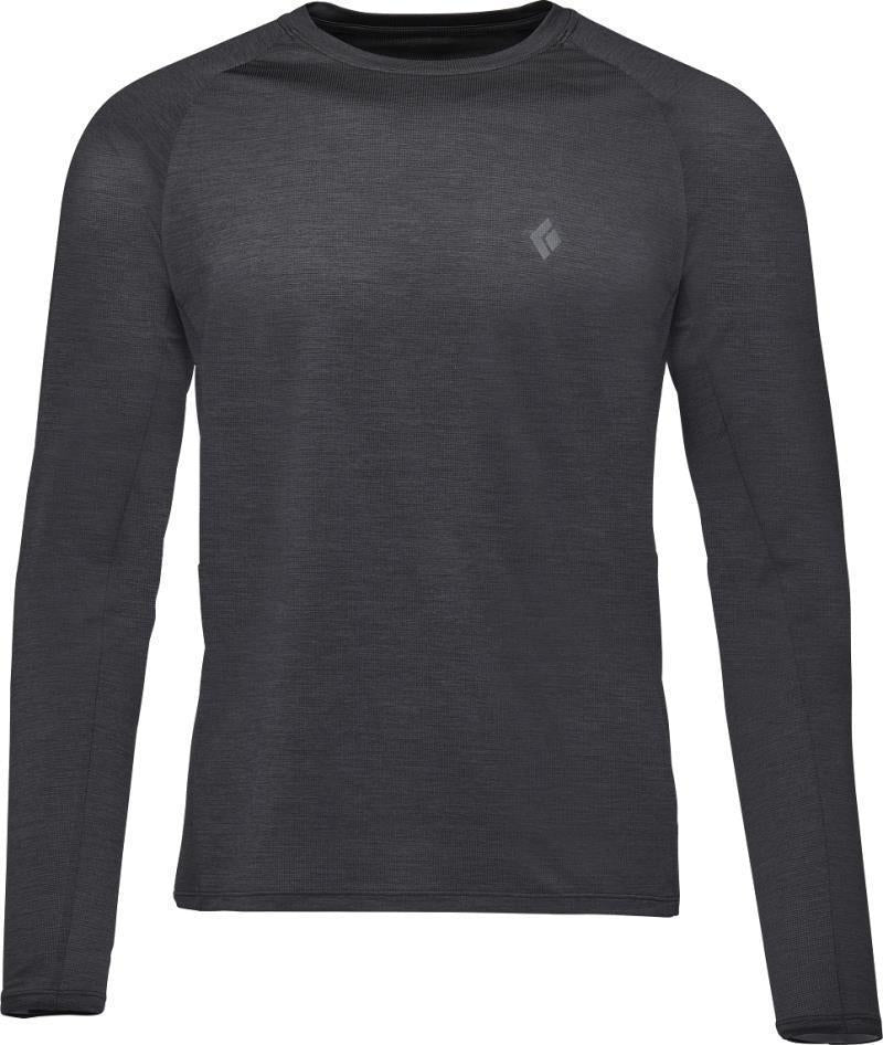 Alpenglow LS Crew - Mens - Black 1