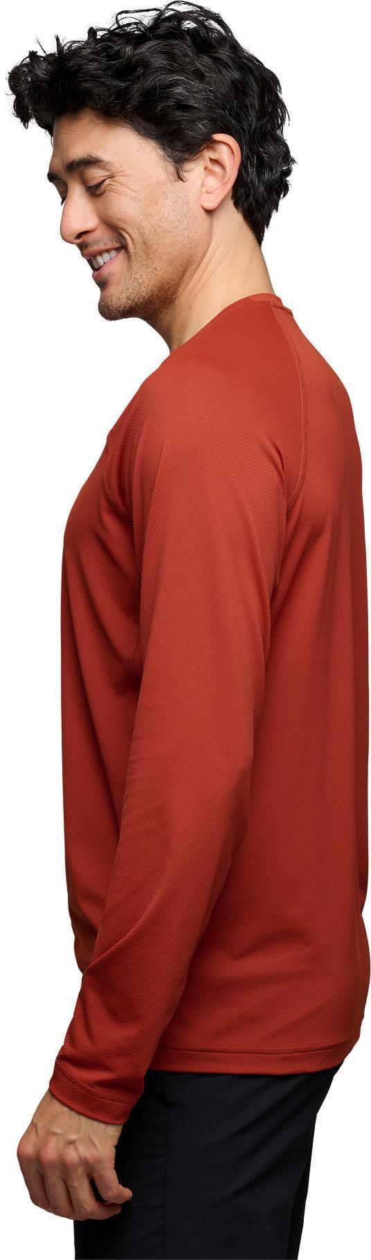Alpenglow LS Crew - Mens - Burnt Sienna 3