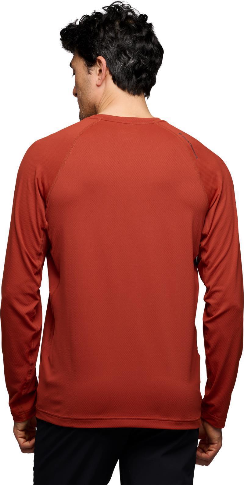 Alpenglow LS Crew - Mens - Burnt Sienna 4