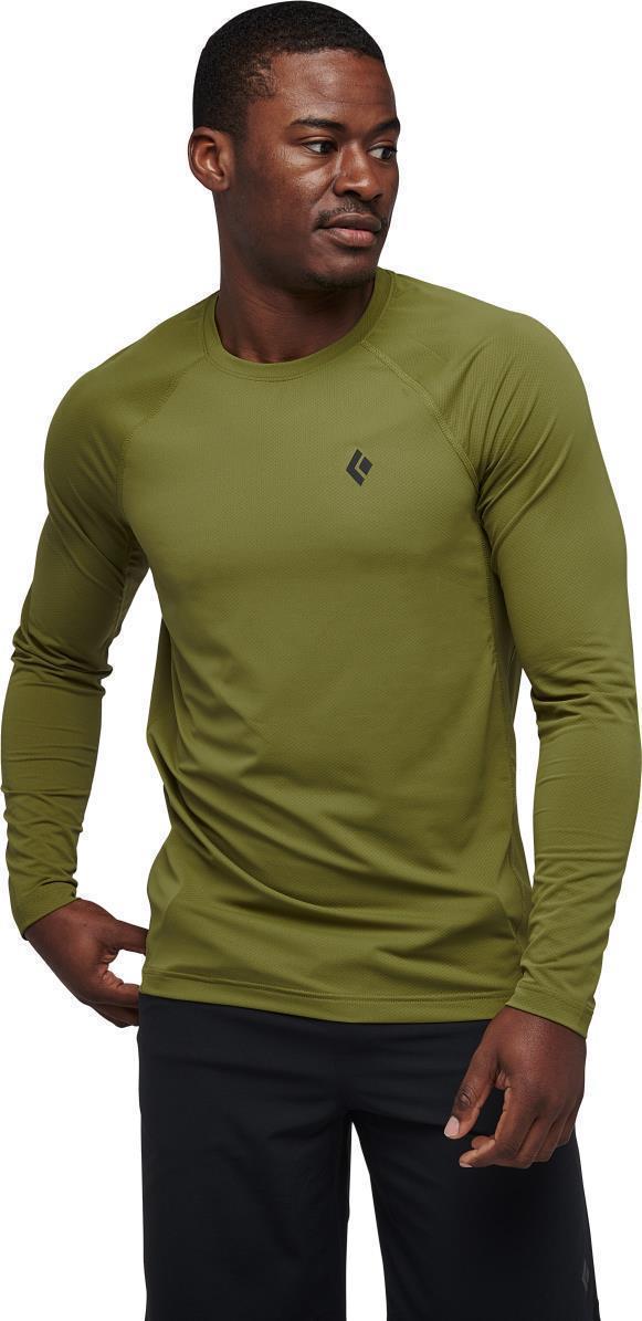 Alpenglow LS Crew - Mens - Camp Green 2