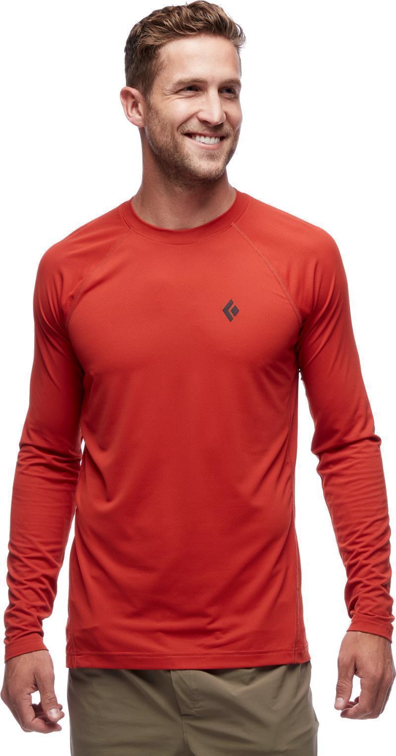 Alpenglow LS Crew - Mens - Red Rock 2