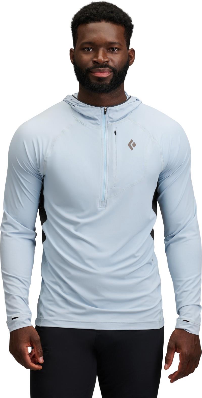 Alpenglow Pro Hoody - Mens - fog blue 1