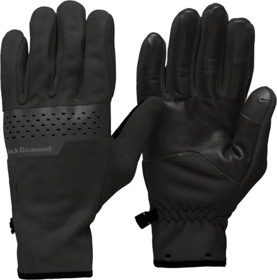 Alpine Fleece Gloves - black 1