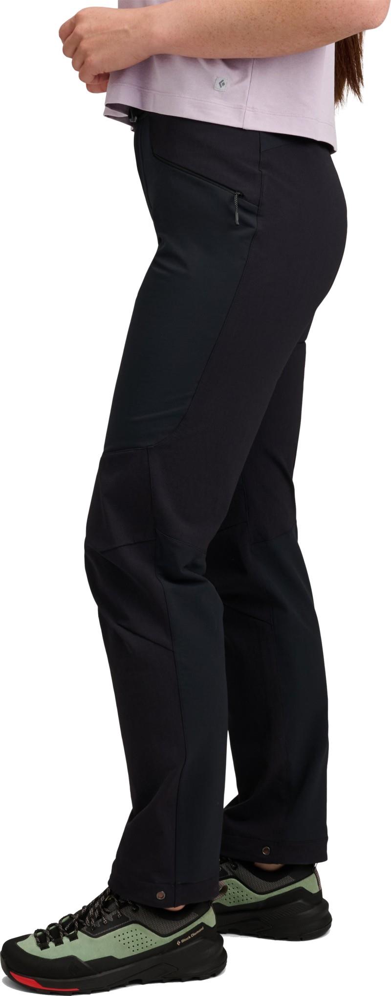 Alpine Hybrid Pants - Womens - black 1