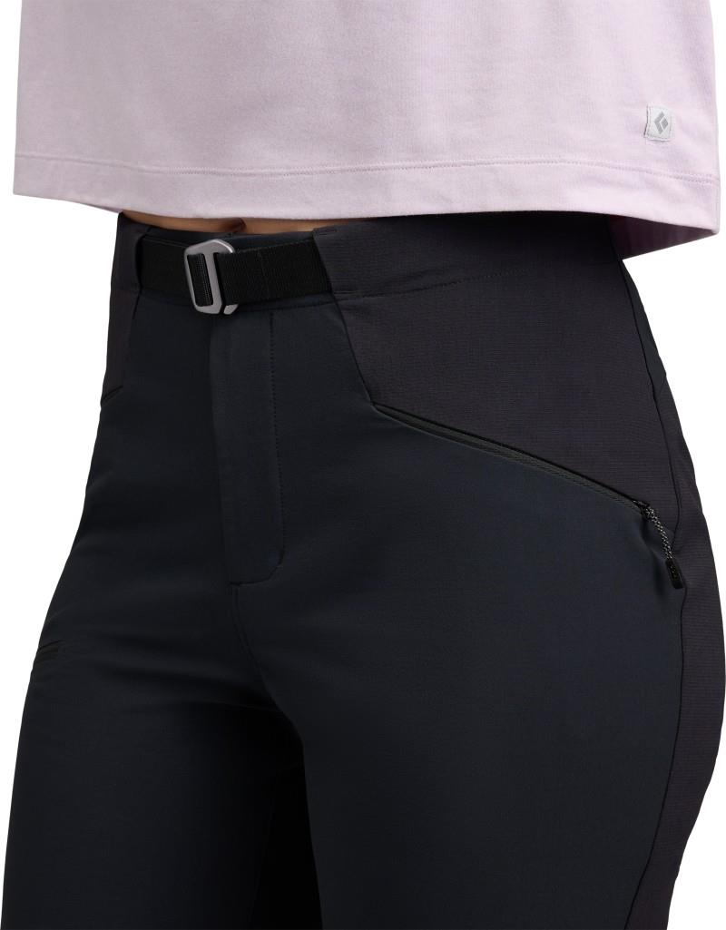 Alpine Hybrid Pants - Womens - black 1