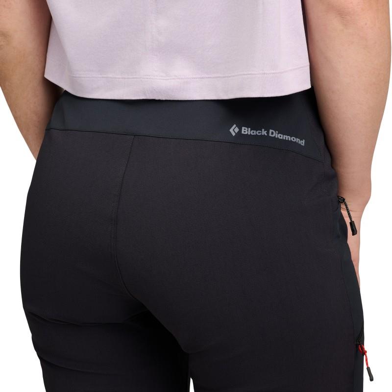Alpine Hybrid Pants - Womens - black 1