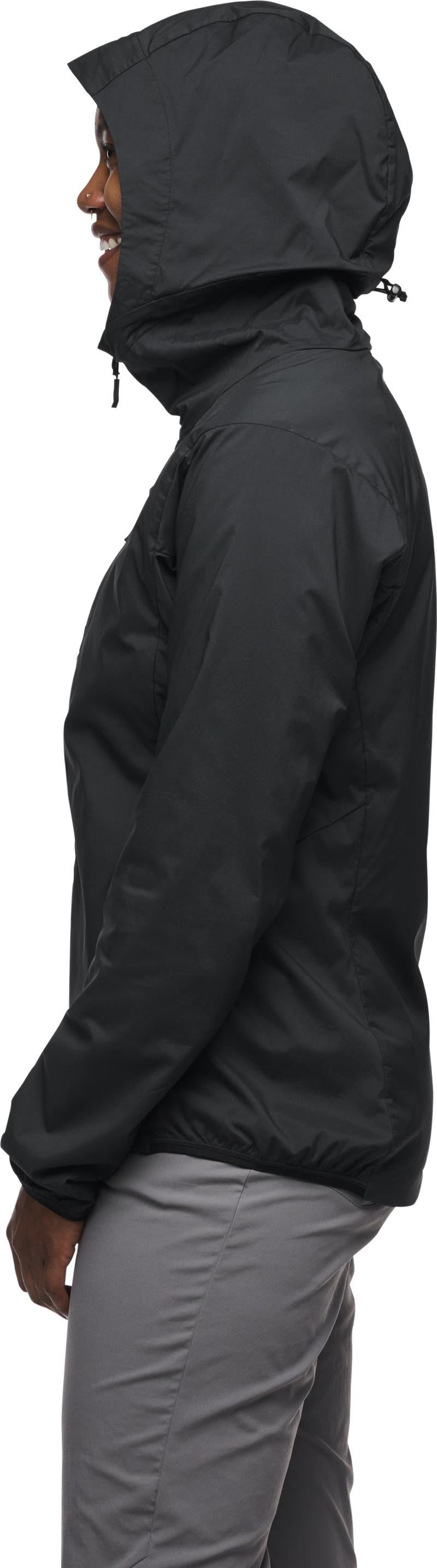 Alpine Start Insulated Hoody - Womens - Black 3