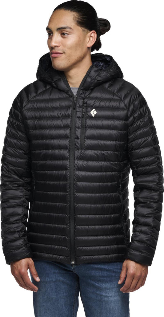 Approach Down Hoody - Mens - Black 1