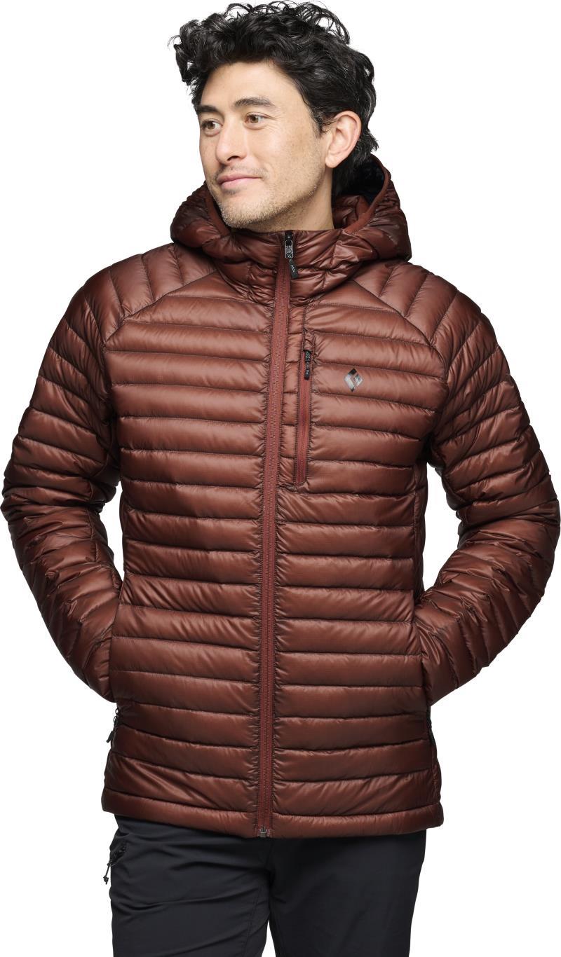 Approach Down Hoody - Mens - Iron Red 2