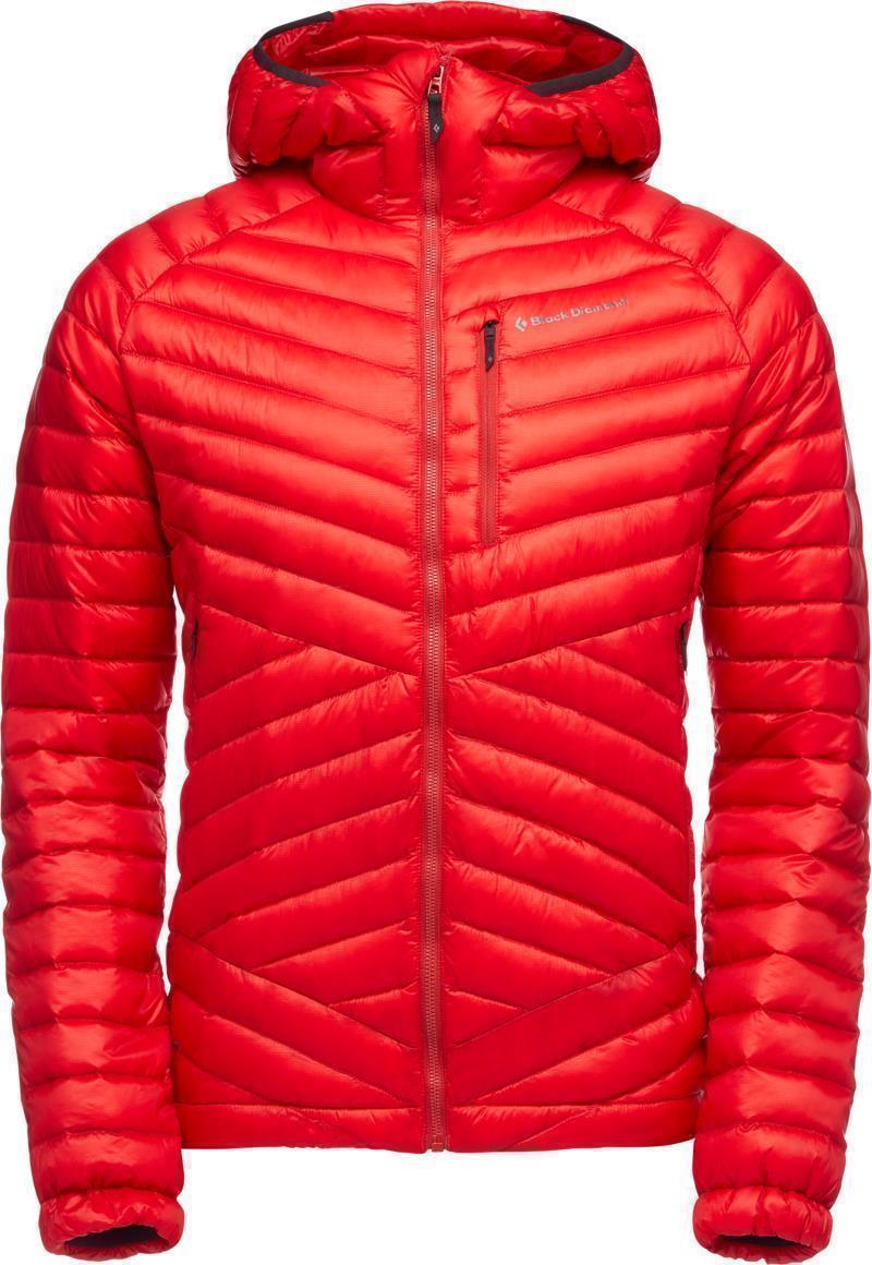 Approach Down Hoody - Mens - hyper red 1
