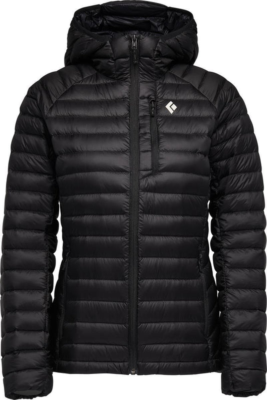 Approach Down Hoody - Womens - Black 1
