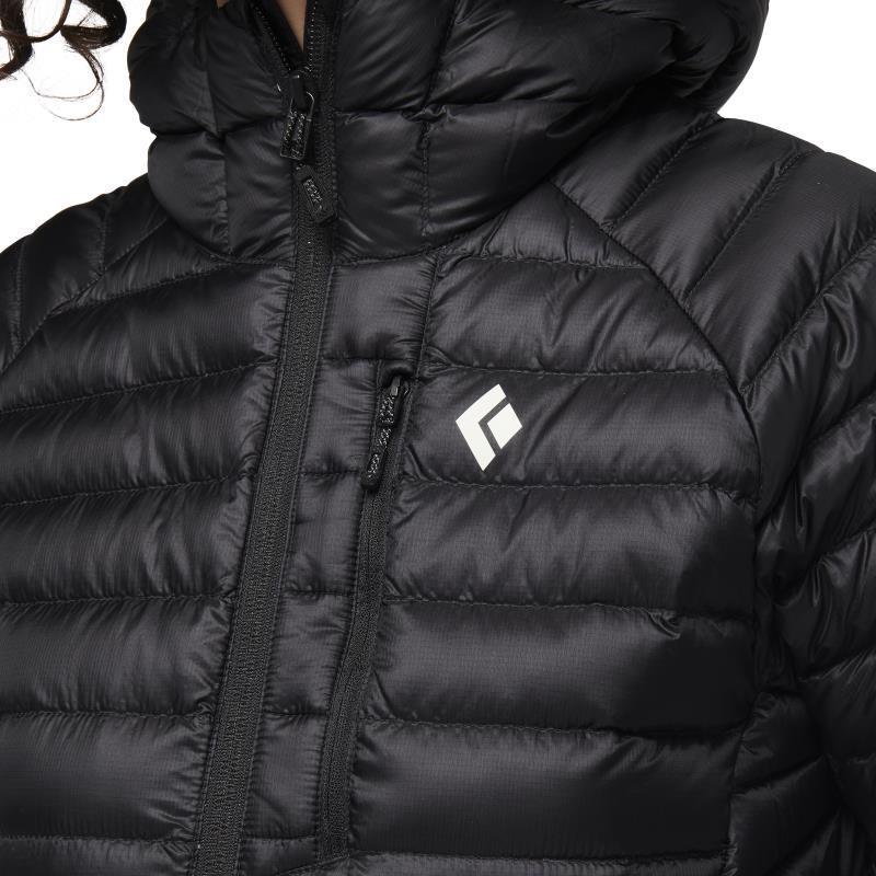Approach Down Hoody - Womens - Black 7