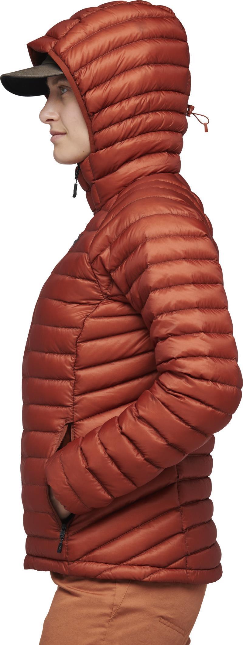 Approach Down Hoody - Womens - Burnt Sienna 3