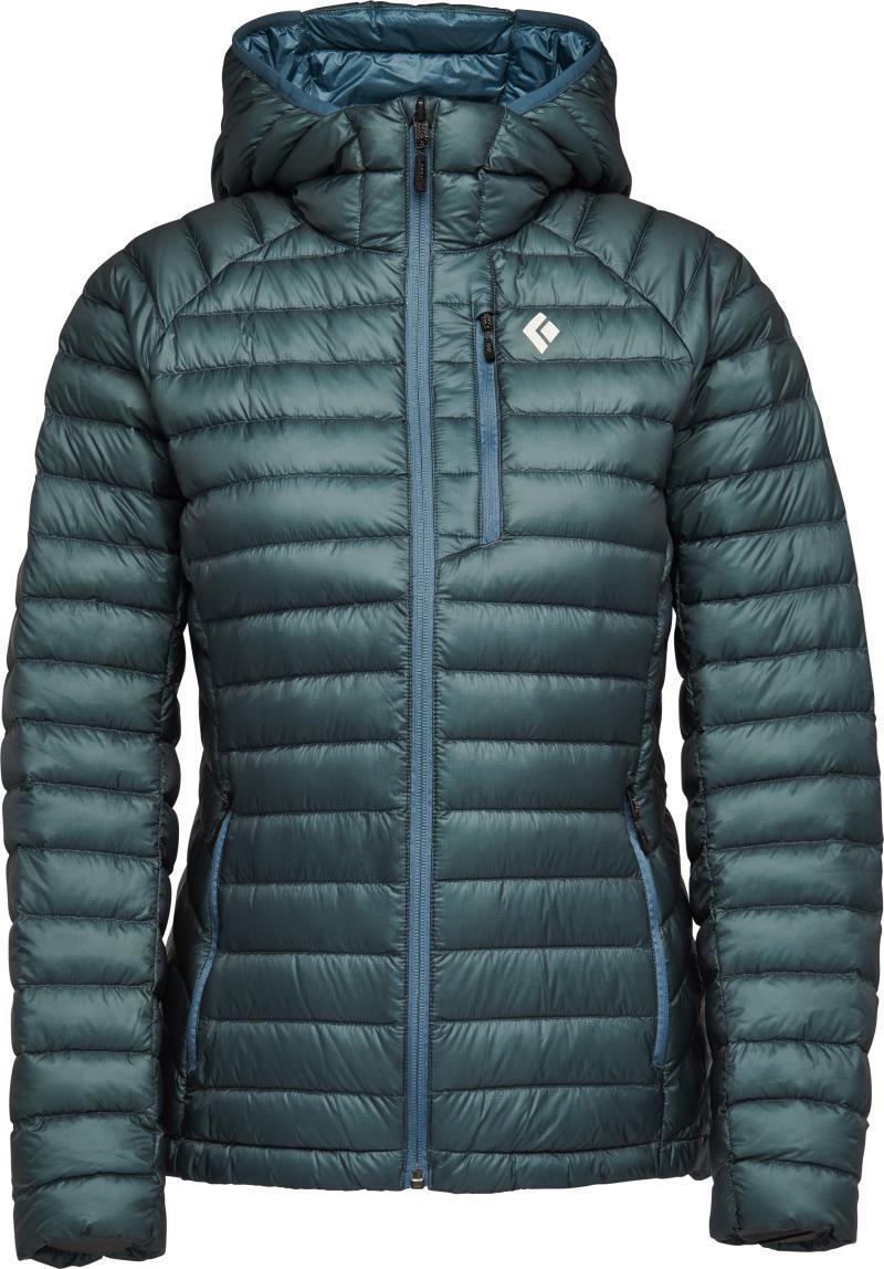Approach Down Hoody - Womens - Creek Blue 1