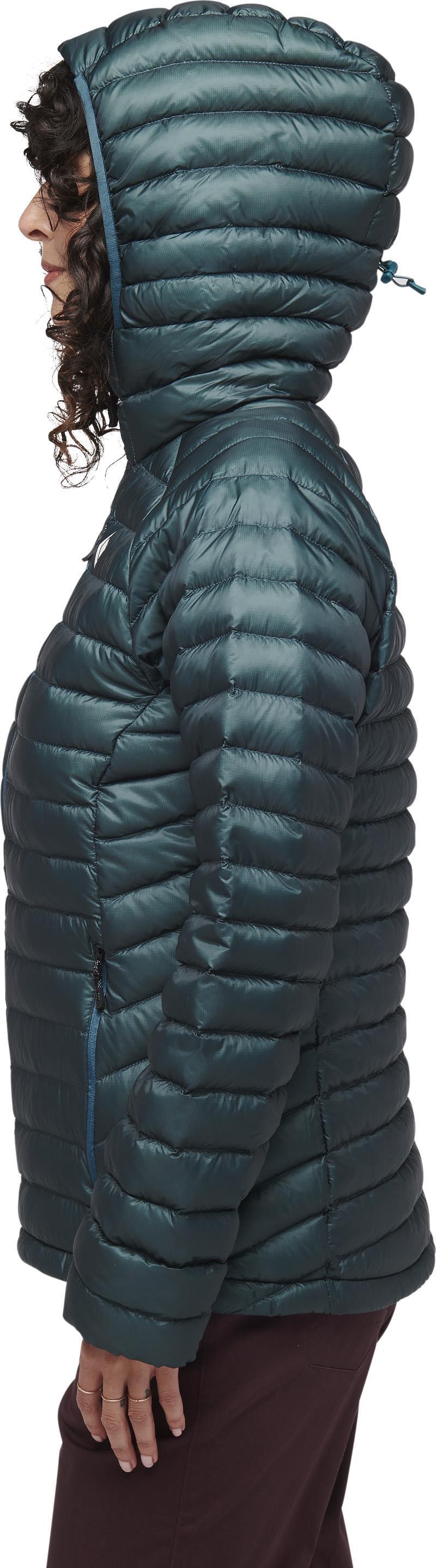 Approach Down Hoody - Womens - Creek Blue 3