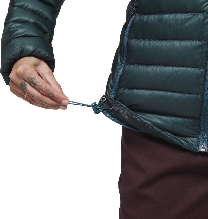 Approach Down Hoody - Womens - Creek Blue 5