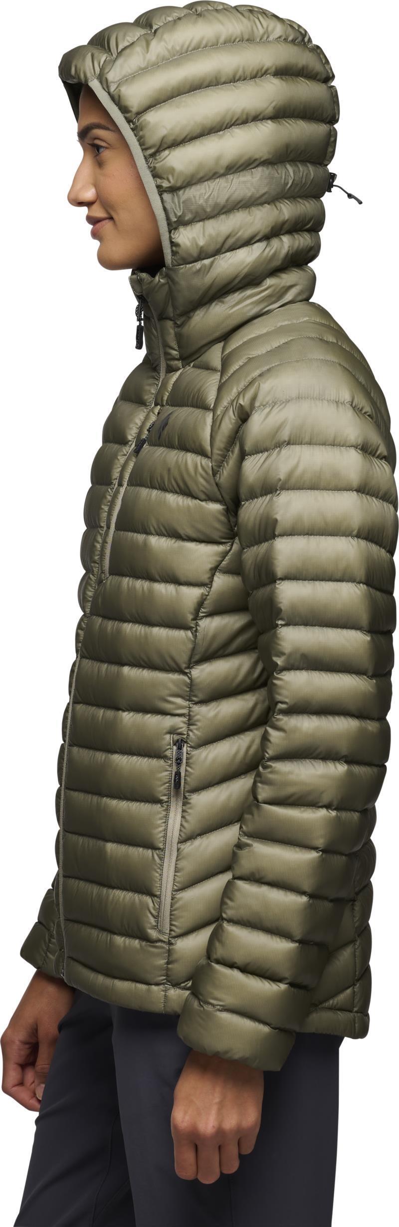 Approach Down Hoody - Womens - Pine Smoke 3