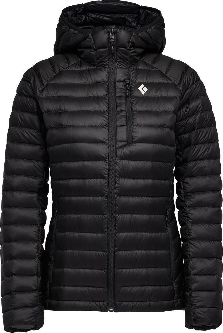 Approach Down Hoody - Womens - black 1
