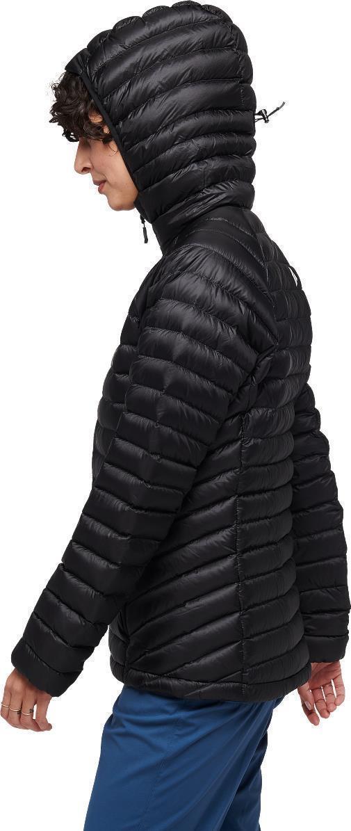 Approach Down Hoody - Womens - black 1