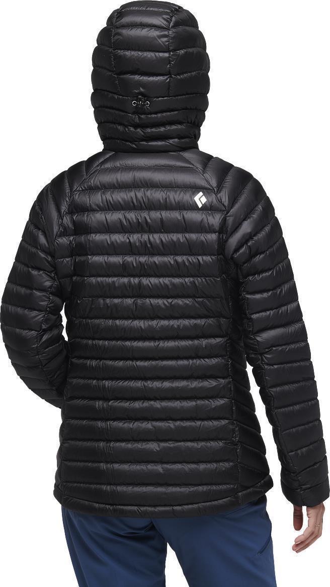 Approach Down Hoody - Womens - black 1